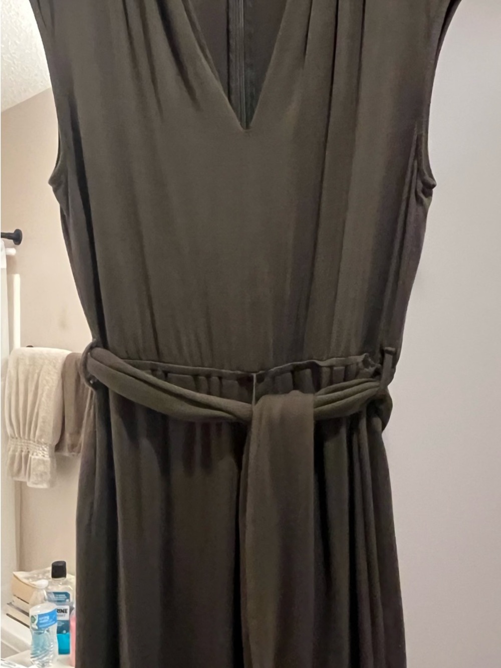 Calvin Klein Olive Green Romper